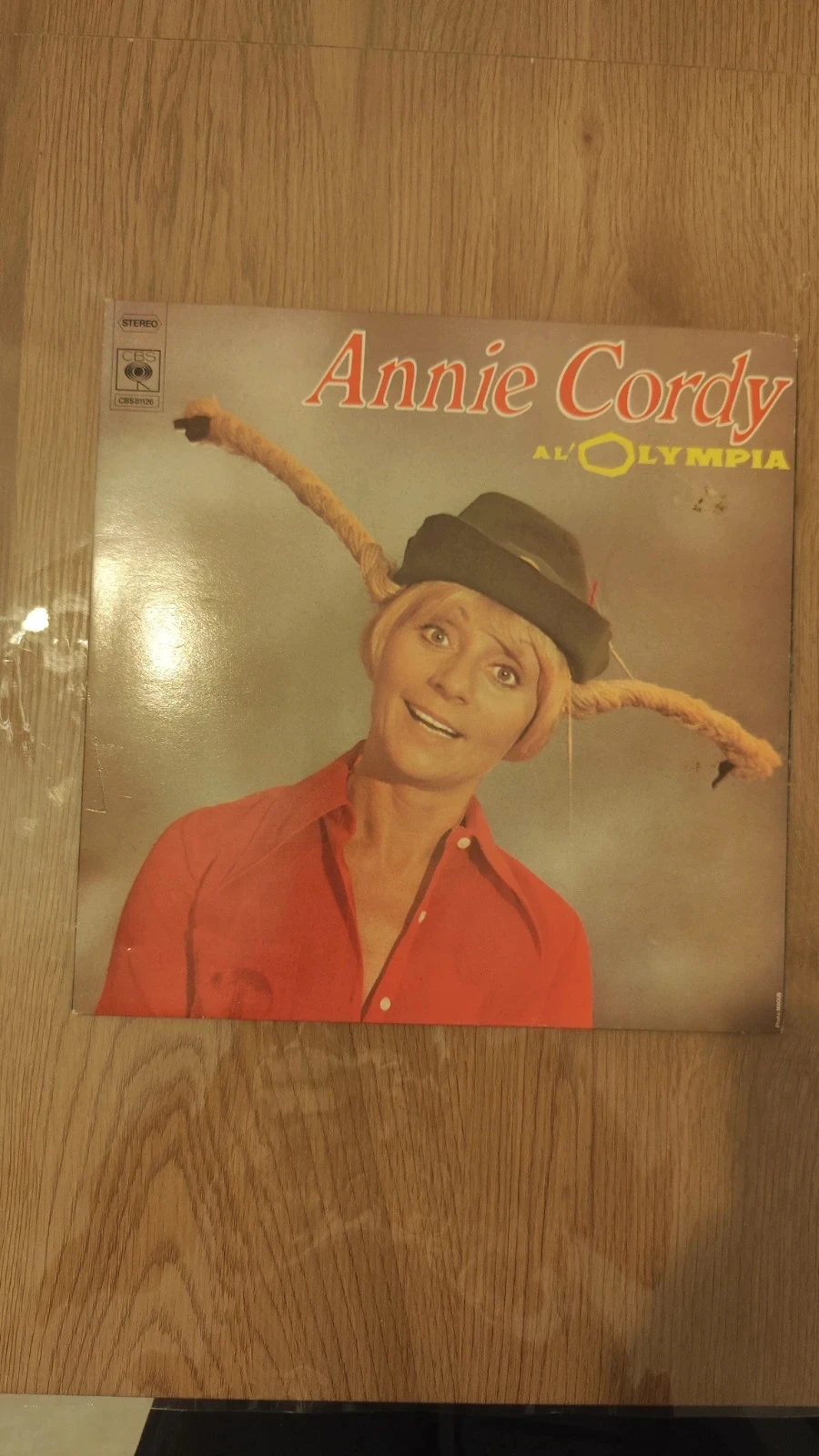 Vinyle 33 Tours "Annie Cordy à l'Olympia" Live CBS